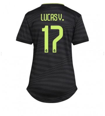 Real Madrid Lucas Vazquez #17 Tredjedrakt Kvinner 2022-23 Kortermet